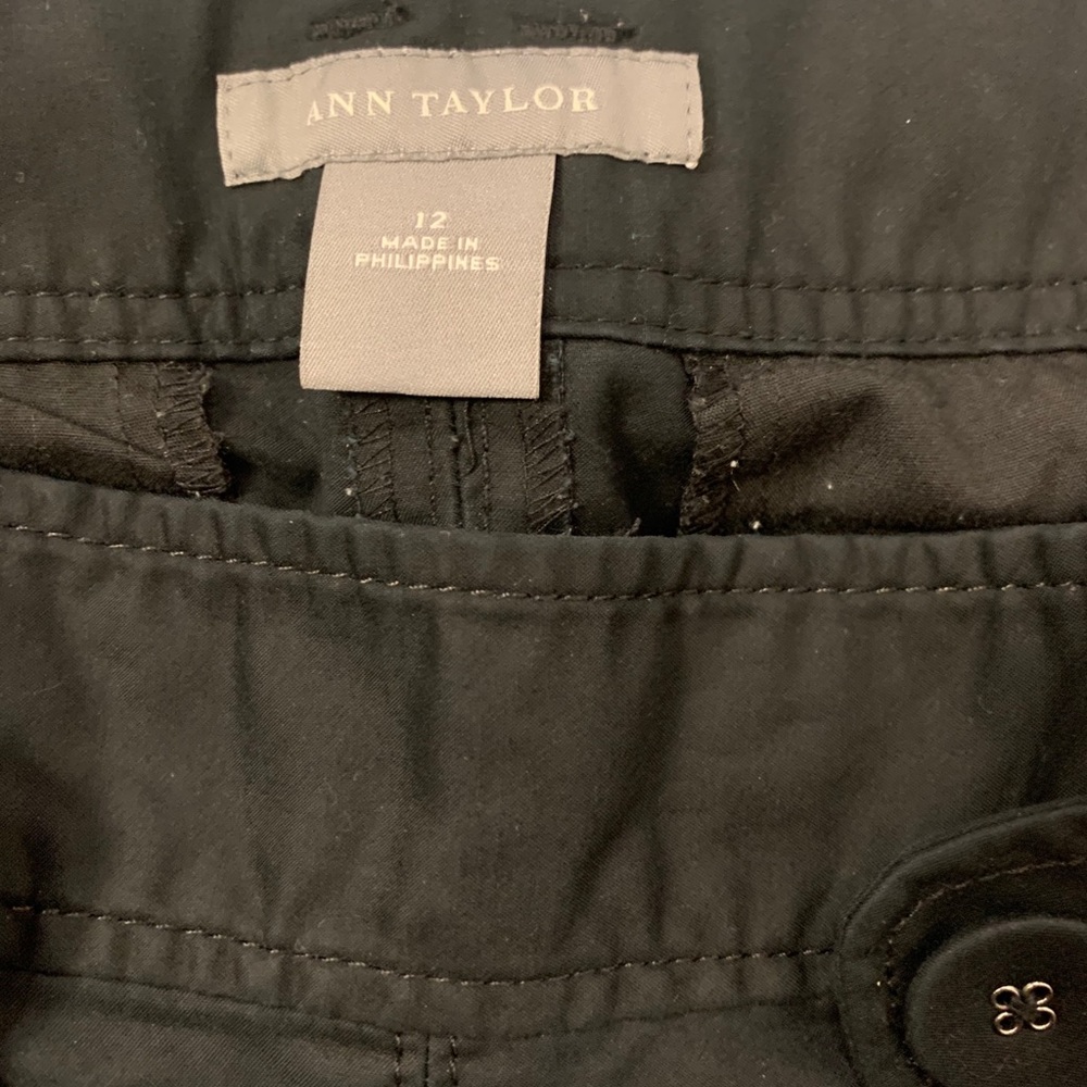 Ann Taylor 12 Women's Pencil Career Skirt Black - Picture 9 of 9